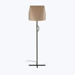 LUANG BLACK-CAMEL FLOOR LAMP 1XE27 – 1-FR23003-60