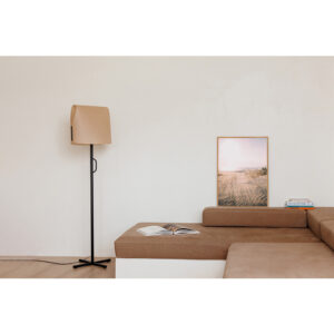 LUANG BLACK-CAMEL FLOOR LAMP 1XE27 – 1-FR23003-60