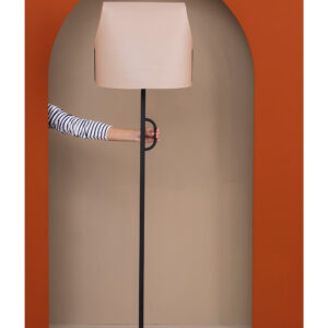 LUANG BLACK-CAMEL FLOOR LAMP 1XE27 – 1-FR23003-60