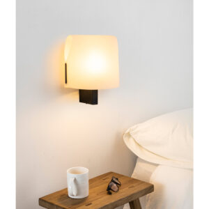 LUANG BLACK-BEIGE WALL LAMP 1XE27 – 1-FR23004-57