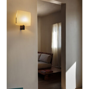 LUANG BLACK-BEIGE WALL LAMP 1XE27 – 1-FR23004-57