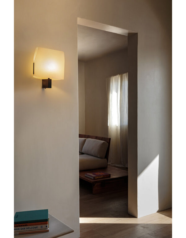 LUANG BLACK-BEIGE WALL LAMP 1XE27 – 1-FR23004-57