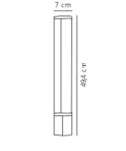 Malaika 49 | Wall light | Black – 1-NR2310201003