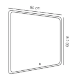 Dovina 60×80 | Wall light | Clear – 1-NR2310271000