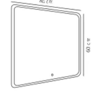 Dovina 60×80 | Wall light | Clear – 1-NR2310271000