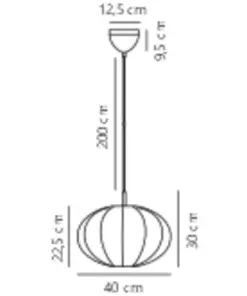 Aeron 40 | Pendant | White – 1-NR2312153001