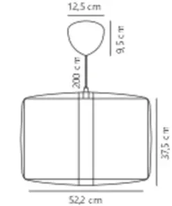 Cardine 50 | Pendant | White – 1-NR2312423001