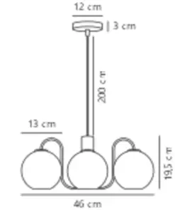 Franca | Pendant | Brass – 1-NR2312543035