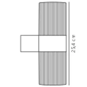 Kyklop Ripple | Wall light | Black – 1-NR2318051003