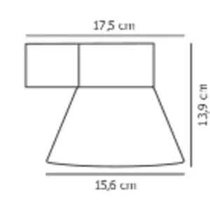 Kyklop Cone | Wall light | Rusty – 1-NR2318071009