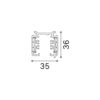 LINK 3-PHASE TRIMLESS PROFILE 1000 mm ON-OFF WH – 1-ID243269