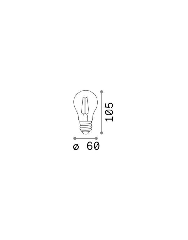 E27 GOCCIA 04W 4000K CRI80 TRASP – 1-ID253428