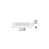 R7s COB 13W 830Lm 4000K CRI80 – 1-ID253480
