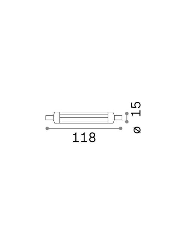 R7s COB 13W 830Lm 4000K CRI80 – 1-ID253480