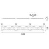 STRIP LED 180 SMD 40W/M 3000K CRI90 IP20 – 1-ID253886