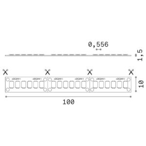STRIP LED 180 SMD 40W/M 4000K CRI90 IP20 – 1-ID253893