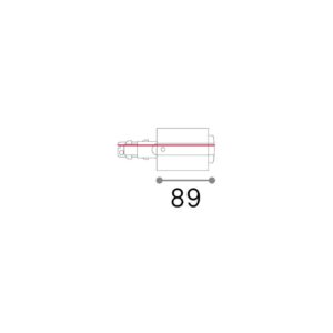 LINK 3-PH TRIM MAIN CONN END LEFT DALI 1-10V BK – 1-ID256078