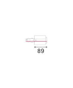 LINK 3-PH TRIM MAIN CONN END RIGHT DALI 1-10V BK – 1-ID256122