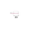 LINK 3-PH TRIM MAIN CONN END RIGHT DALI 1-10V WH – 1-ID256146