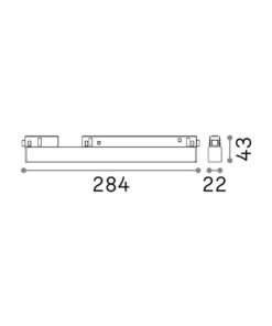 EGO ACCENT 13W 3000K ON-OFF BK – 1-ID257686