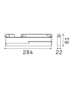 EGO FLEXIBLE ACCENT 13W 3000K ON-OFF BK – 1-ID257846