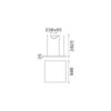 ORACLE SLIM SP D090 SQUARE 3000K ON-OFF WH – 1-ID259192