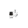 SET UP PARALUME CONO D16 BIANCO – 1-ID260341