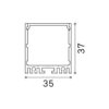 SLOT SUR D35XD37 3000 mm BK – 1-ID270531