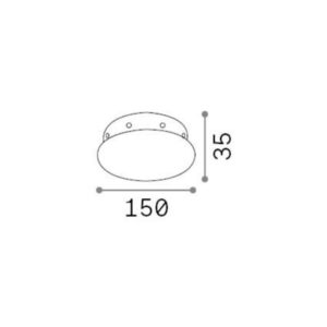 ROSONE MAGNETICO 8 LUCI BIANCO – 1-ID272429