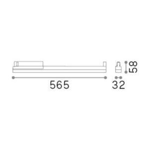 DISPLAY WIDE D0565 3000K BK – 1-ID283760