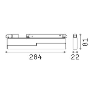 EGO FLEXIBLE WIDE 07W 3000K DALI WH – 1-ID286129