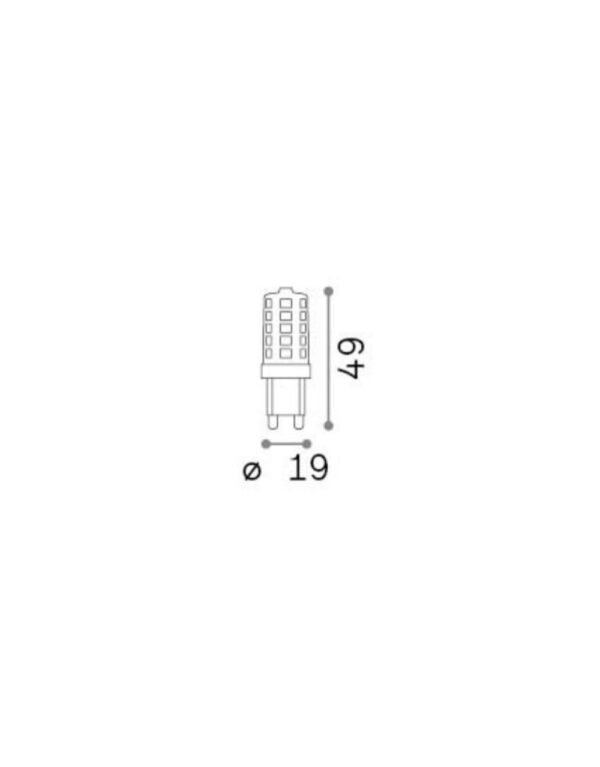 G9 3.0W 3000K CRI80 DIMM – 1-ID288215