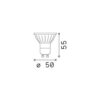 GU10 07W 460Lm 3000K CRI90 DIMM – 1-ID288239