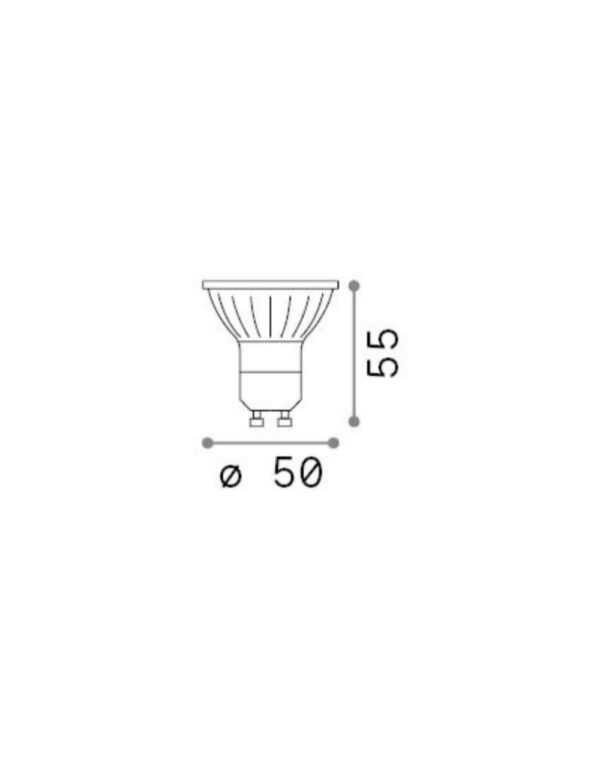 GU10 07W 460Lm 3000K CRI90 DIMM – 1-ID288239
