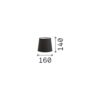 SET UP PARALUME CONO D16 TORTORA – 1-ID293004