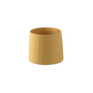 RIBBONED SHADE E27 o250*200*o200 YELLOW – 1-FR2P0626