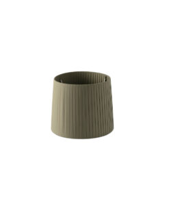 RIBBONED SHADE E27 o250*200*o200 GREEN – 1-FR2P0627