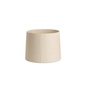 RIBBONED SHADE E27 o400*300*O360 BEIGE – 1-FR2P0635