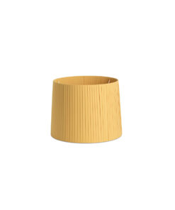 RIBBONED SHADE E27 o400*300*o360 YELLOW – 1-FR2P0636