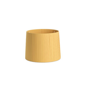 RIBBONED SHADE E27 o400*300*o360 YELLOW – 1-FR2P0636