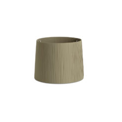 RIBBONED SHADE E27 o400*300*o360 GREEN – 1-FR2P0637