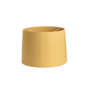 RIBBONED SHADE E27 o500*350*o450 YELLOW+ DIFFUSER – 1-FR2P0646