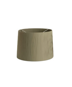 RIBBONED SHADE E27 o500*350*o450 GREEN + DIFFUSER – 1-FR2P0647