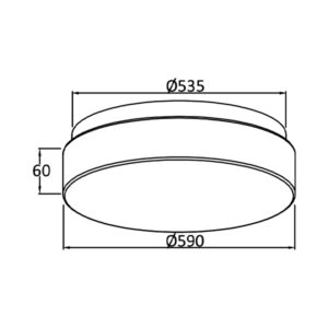 BRY-JADE-SR-RND-50W-3IN1-IP20-CEILING FIXTURE – BH16-02580