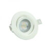 ΣΠΟΤ LED  ΧΩΝΕΥΤΟ Φ117 Η53mm 12W CCT TUNABLE 3000/4000/6000K 1030lm 38° 220-240V ΠΛΑΣΤΙΚΟ ΛΕΥΚΟ UNIVERSE – 2-U011945