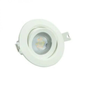 ΣΠΟΤ LED  ΧΩΝΕΥΤΟ Φ117 Η53mm 12W CCT TUNABLE 3000/4000/6000K 1030lm 38° 220-240V ΠΛΑΣΤΙΚΟ ΛΕΥΚΟ UNIVERSE – 2-U011945