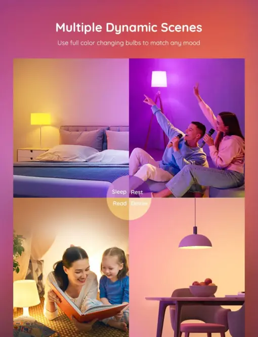 Smart Wi-Fi & BLE Λάμπα LED E27 1200lm RGBWW H6009 Govee 1.SH.01.G051