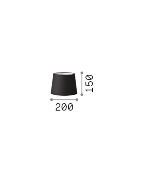 SET UP PARALUME CONO D20 TORTORA – 1-ID304113