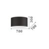 SET UP PARALUME CILINDRO D70 TORTORA – 1-ID304632