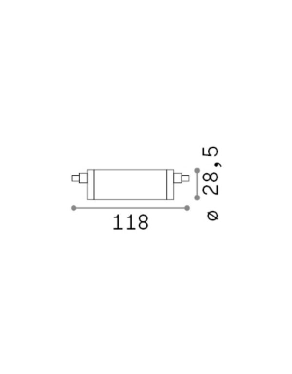 R7s SMD 14W 1700Lm 3000K CRI80 – 1-ID307862